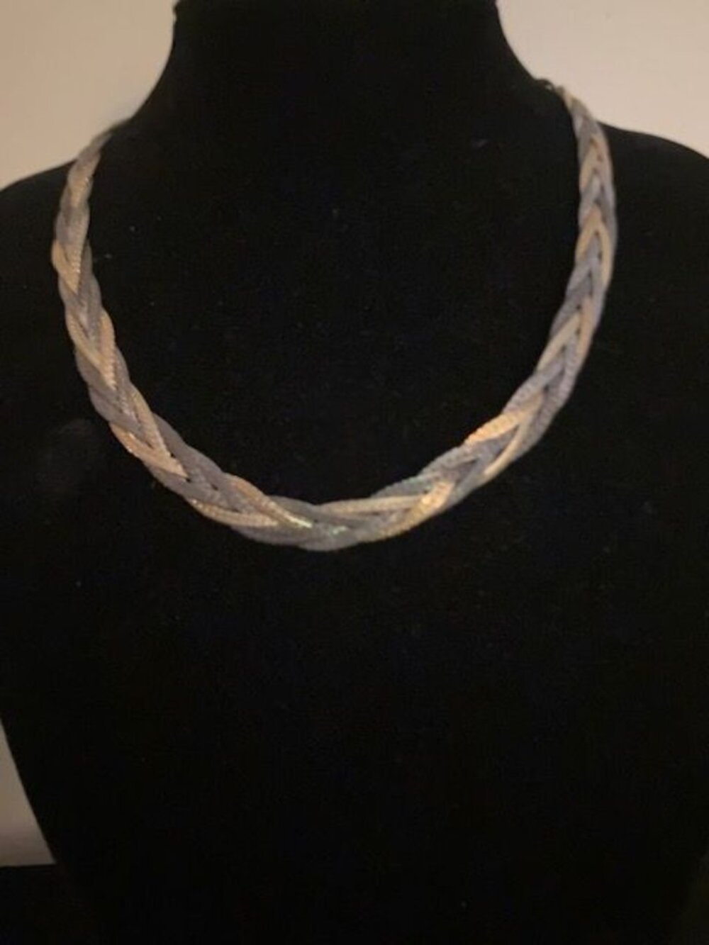 Metal Braided Necklace